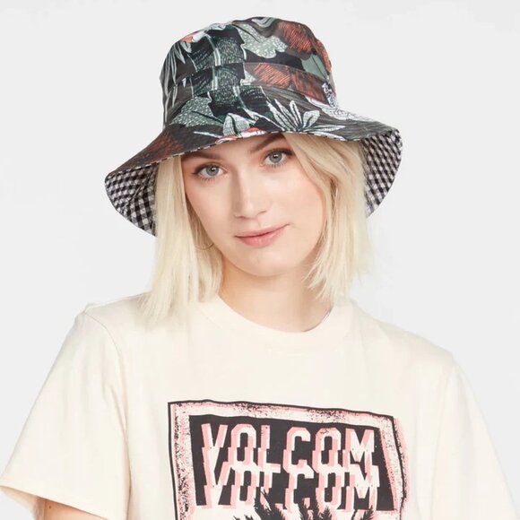 Volcom Coco Ho Reversible Bucket Hat - Picture 1 of 7